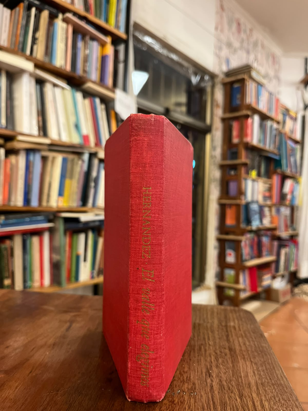 El valle que elegimos. Libro rescatado del incendio