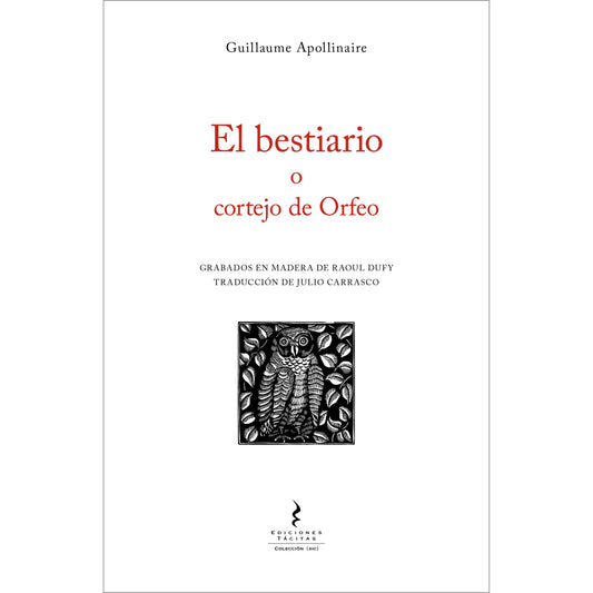 El bestiario o cortejo de Orfeo