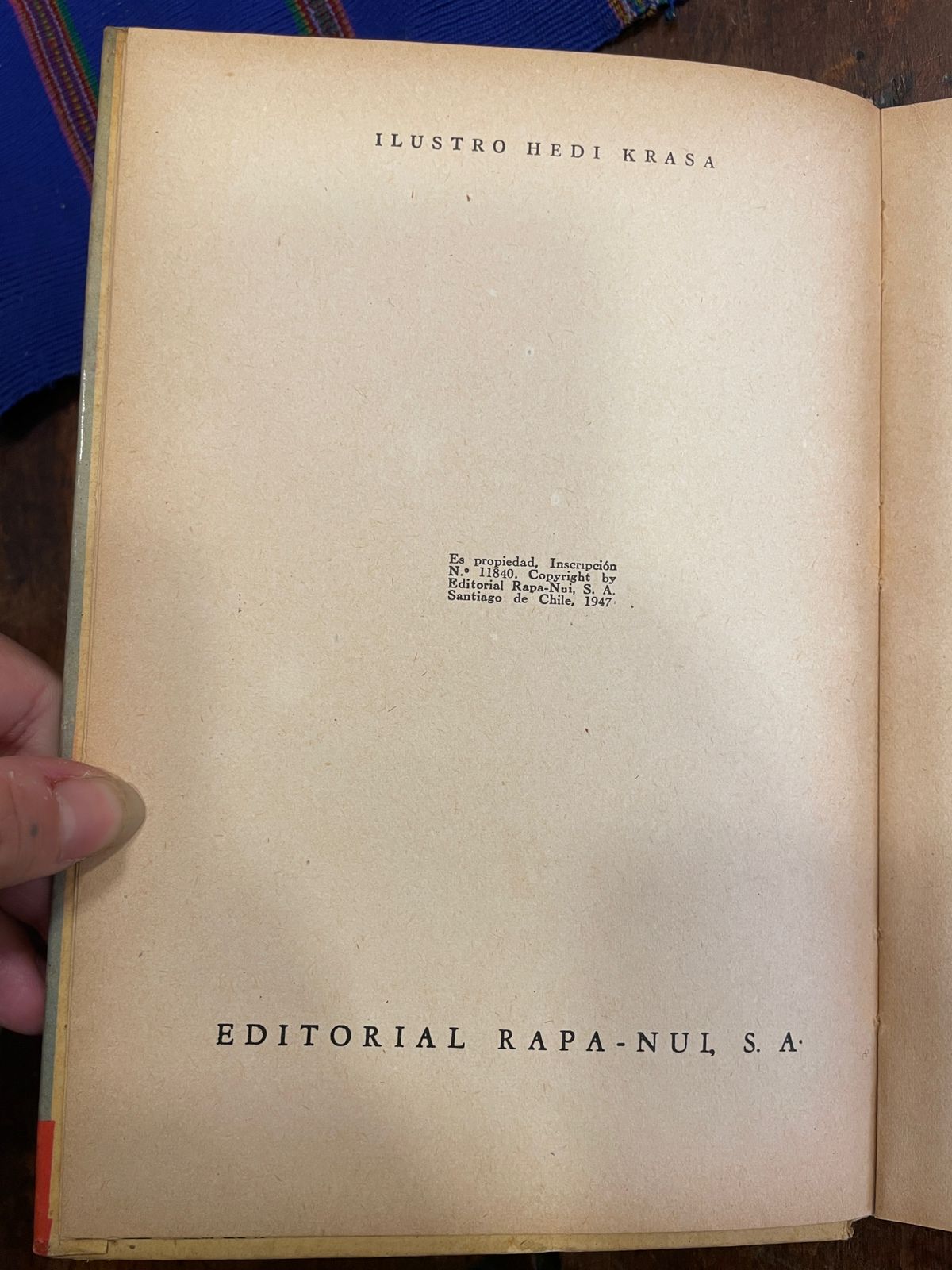 Wai-Kii Isidora Aguirre Edición Rapa Nui