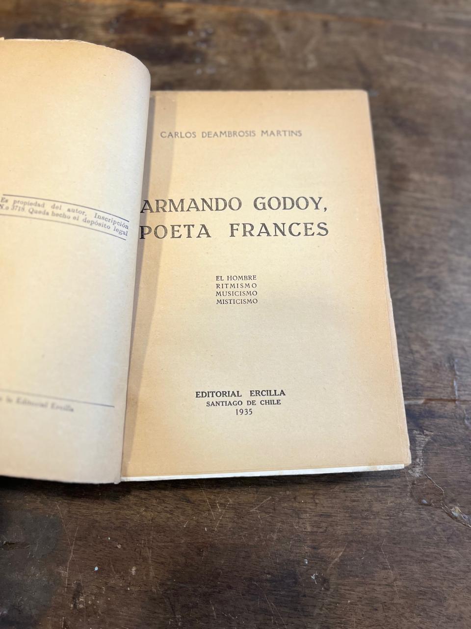 Armando Godoy Poeta Frances