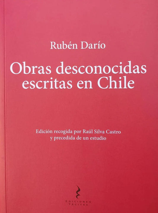 Obras desconocidas escritas en Chile