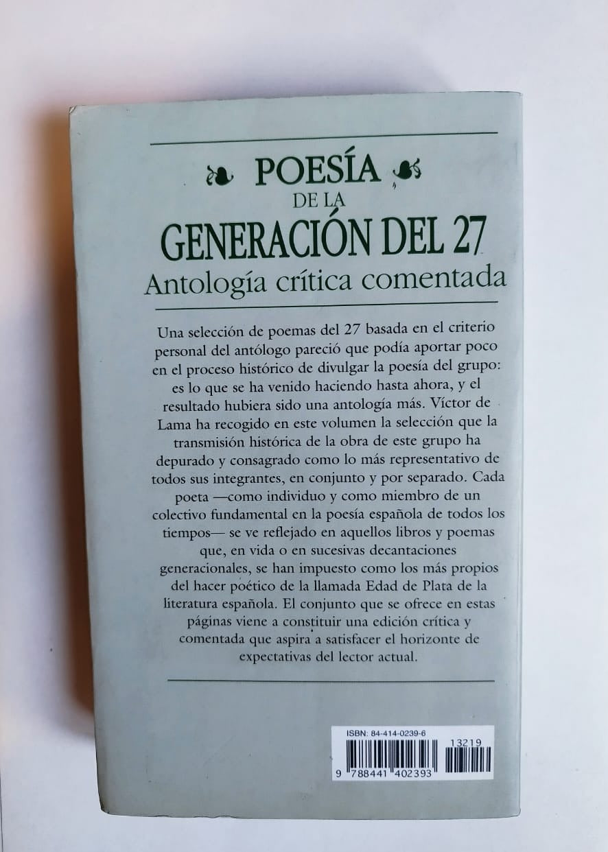 Poesía de la generación del 27