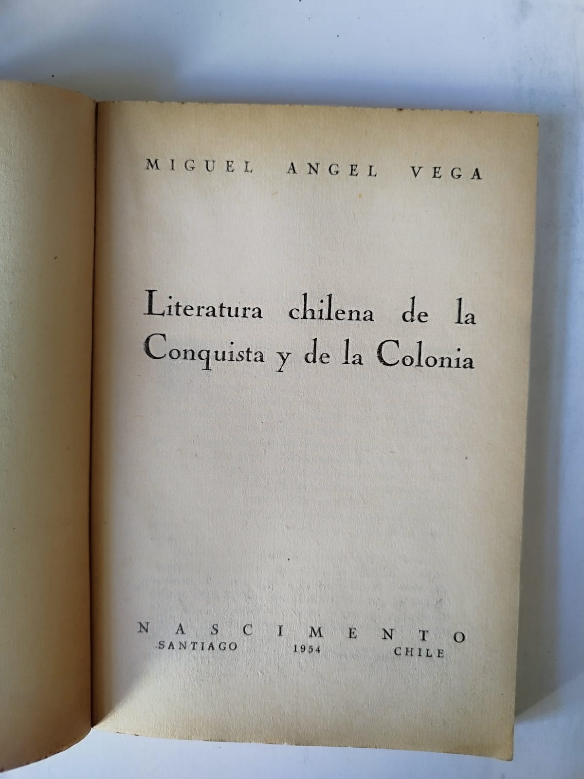 Literatura chilena de la Conquista y la Colonia